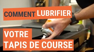 Comment lubrifier votre tapis de course en 4 étapes 👌 [upl. by Mines]