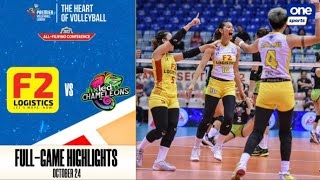 F2 Logistics vs NXLED highlights  2023 PVL AllFilipino Conference  Oct 24 2023 [upl. by Stranger]