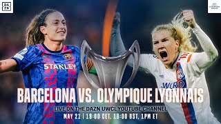 Barcelona vs Olympique Lyonnais  UEFA Womens Champions League Final 2022 Full Match [upl. by Ilajna]