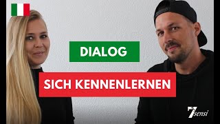 Dialog Sich kennenlernen auf Italienisch [upl. by Moshe]