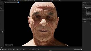 Double resolution Metahuman with gaps using HD scan store textures coming to UE [upl. by Cochrane]