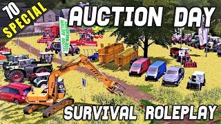 AUCTION DAY WHAT WILL I BUY AND SELL  Survival Roleplay  Episode 70 Special [upl. by Attennod558]