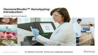 Illumina Experts Introduction to GenomeStudio Genotyping [upl. by Iphagenia]