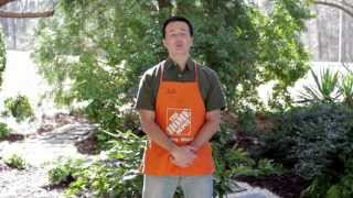 Home Depot How To Build a Paver Path [upl. by Ecinereb815]