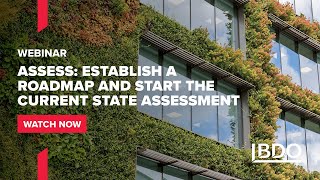 ESG webinar Establish a roadmap and start the current state assessment [upl. by Tiler674]