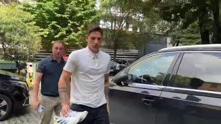 Atalanta Zaniolo a Milano per le visite mediche poi andrà a Zingonia a firmare il contratto [upl. by Warde621]