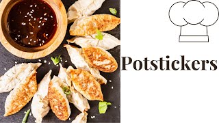 Potstickers  Easy Pork Pot Stickers Recipe [upl. by Woodward]