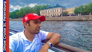 Volga River Cruise Moscow  St Petersburg │Dhow Cruise Russia 🇷🇺 [upl. by Tiossem]