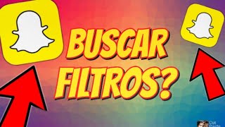 COMO BUSCAR FILTROS EN SNAPCHAT  COMO USAR LOS FILTROS EN SNAPCHAT  FILTROS SNAPCHATsnapchat [upl. by Olsewski]