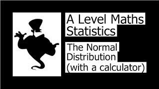 The Normal Distribution with a calculator [upl. by Ailem]