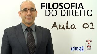 Aula 01  Filosofia do Direito  Introdução à Filosofia [upl. by Meer]