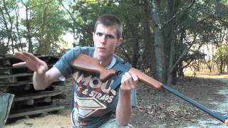 HFC Mauser C96 Gas Airsoft Rifle ChronoShooting [upl. by Zerlina555]