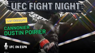 Jared Cannonier VS Dustin Poirier  FULL FIGHT ufc mma espn [upl. by Nonnahs]