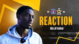 Carlisle United 04 Cambridge United  Sullay Kaikai reaction [upl. by Eilrebma392]