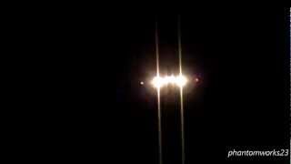 DHL 727200F NIGHT LANDING 16R SYDNEY AIRPORT [upl. by Oedama]