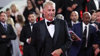 Kevin Costner tears up during 10minute standing ovation for new film Horizon at Cannes [upl. by Bolten]