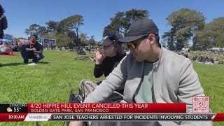 SF 420 Hippie Hill event canceled this year [upl. by Muslim593]