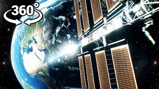 International Space Station  360° VR Experience🚀 [upl. by Rakabuba]