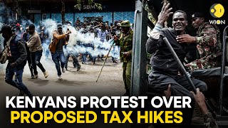 Kenya Finance Bill Kenyans hold major protests over proposed tax hikes  WION Originals [upl. by Atteras762]