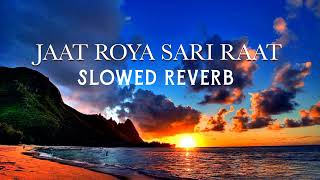 Jaat Roya Sari Raat  Haryanvi Song  Slowed Reverb [upl. by Dante]