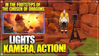 Lights Kamera Action  World Quests amp Puzzles 【Genshin Impact】 [upl. by Ecitnirp573]