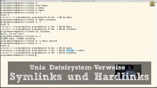 Unix für Entwickler 7  Symlinks und Hardlinks verstehen [upl. by Grory]