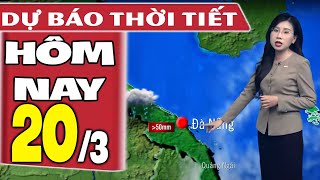 Dự báo thời tiết hôm nay mới nhất ngày 203  Dự báo thời tiết 3 ngày tới [upl. by Ploch]