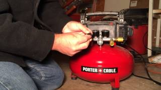 Fixing a Porter Cable C2002 Regulator [upl. by Aiekal375]