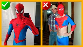 Los 10 PEORES DISFRACES de SPIDERMAN  MARVEL [upl. by Cacka]