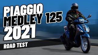 2021 Piaggio Medley 125cc  Road Test and Full Review [upl. by Sudoeht]