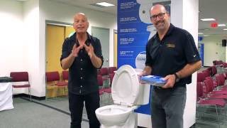 Howie Mandel amp The ActiClean SelfCleaning Toilet [upl. by Hijoung]