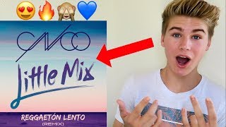 MUST WATCH LITTLE MIX amp CNCO  REGGAETON LENTO REMIX AUDIO REACTION 2017 [upl. by Adnoluy]