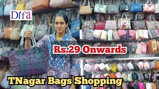 TNagar DIFA Rs29 Pouch Purse Sling Bag Hand Bag College bag Office bag Back packMake Up Box [upl. by Sedgewick]