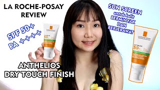 REVIEW Sunscreen La Roche Posay ANTHELIOS Anti Shine untuk kulit berJERAWAT cocok [upl. by Swords]