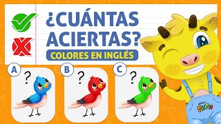 Aprender los COLORES en INGLÉS 🌈 Colours song 🎵 [upl. by Orvah703]