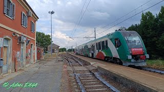 FERROVIA FERRARA  SUZZARA STAZIONE DI VIGARANO PIEVE [upl. by Ober]