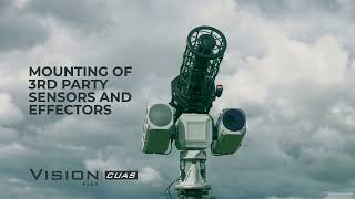 Vision Flex CUAS  Configurable Air Defence and CUAS Camera Tracker [upl. by Ert]