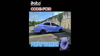 Perodua Bezza Colour Tranformation Purple Warrior [upl. by Armahs563]