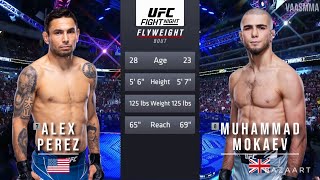 ALEX PEREZ VS MUHAMMAD MOKAEV FULL FIGHT UFC VEGAS 87 [upl. by Ashli]