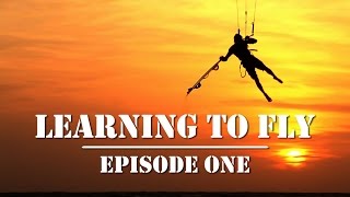 Learning To Fly How to jump kiteboarding tutorial [upl. by Ellynad]