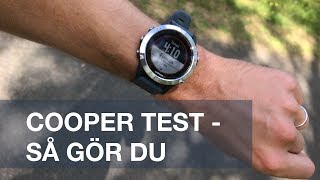 Cooper Test  SÅ GÖR DU [upl. by Oemac]