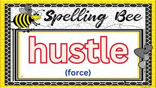 Spelling Bee Word List  List 8 for Grades 1 to 3 [upl. by Llemor]