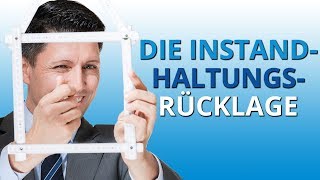 Die Instandhaltungsrücklage  zu Gast Dirk Langensiepen [upl. by Electra877]