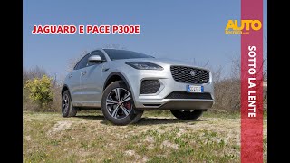 Jaguar EPace P300e AWD la prova SUV plugin Hybrid del Giaguaro [upl. by Enirrok]