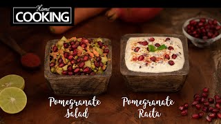 Pomegranate salad  Pomegranate Raita  Healthy Recipes  Salad Recipes [upl. by Lolande]