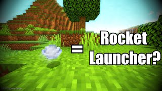 Elytra Rocket Jumping at Mach 10 using the new Wind Charge in Vanilla Minecraft [upl. by Nivar874]