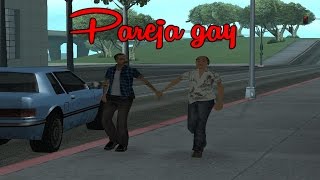 GTA San Andreas  Parejas Gay [upl. by Mellisa826]