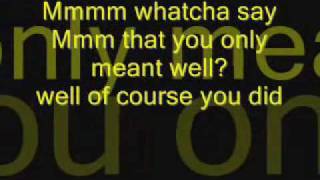 Jason Derulo Whatcha Say lyrics [upl. by Yahc]