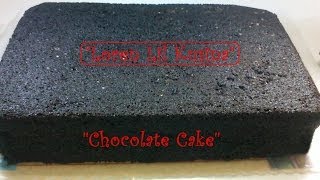 Chocolate Cake Sponge  Filipino Version  Homemade Rec 9x13 [upl. by Hairym725]