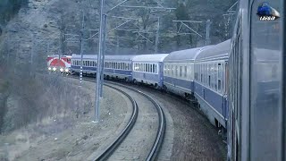 Călătorie PredealBușteniSinaiaComarnic Train Ride IR1742 Satu MareBucurești Nord 06 March 2021 [upl. by Mcclure199]